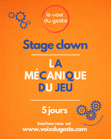 Flyer stage clown 5 jours